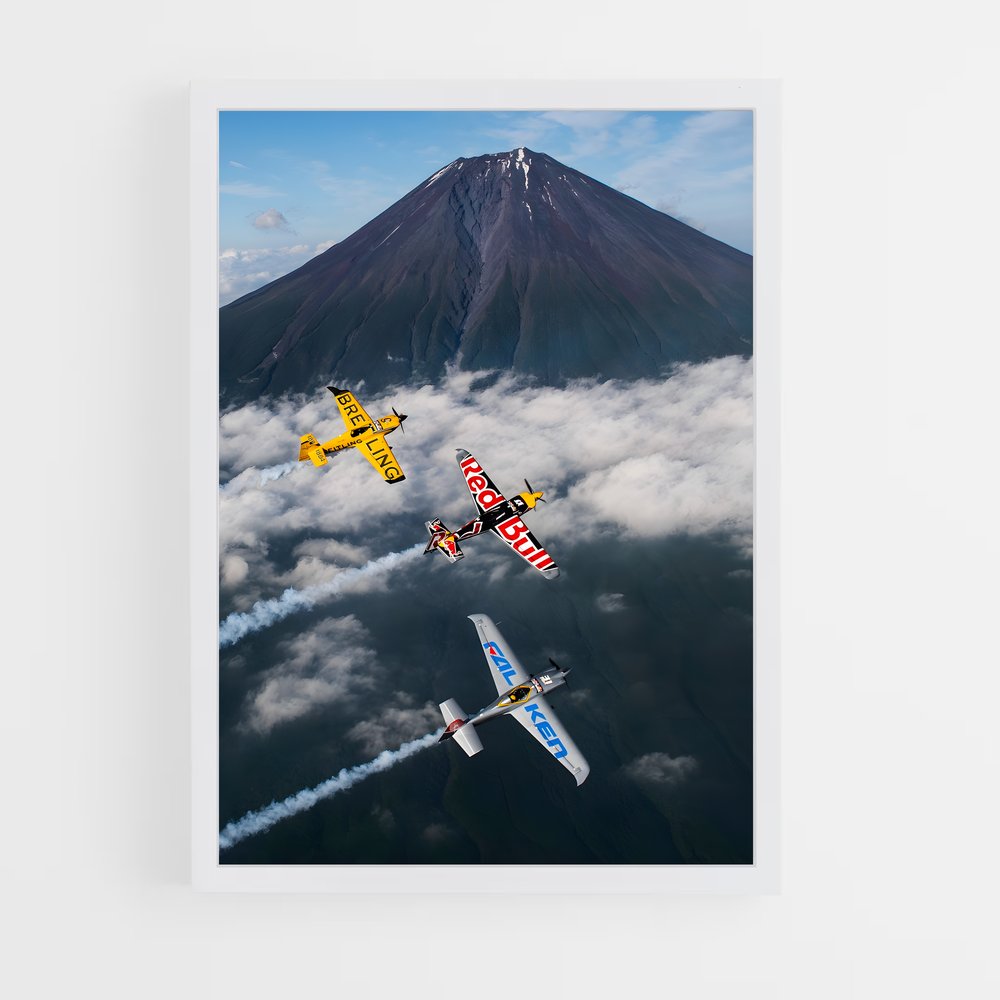 Poster Sky High Adventure – affiche Parachutisme (vue 3)